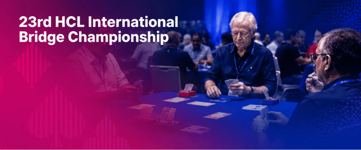 23rd HCL International Bridge Championship 2026 Poster Mobile