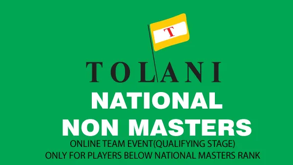 Tolani ONLINE NON MASTERS QUALIFYING EVENT