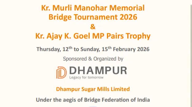 Kr. Murli Manohar Memorial Bridge Tournament
